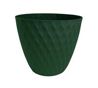 FIORIERA VASO CILINDRO BIANCO PLASTICA PIANTE FIORI ROTONDO LISCIO FLOREALE