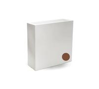 Vaso Fioriera in Resina Rettangolare H 80 CM Marrone MOD. Flowerpot Top