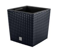 Fioriera vaso da fiori effetto rattan 4 colori molti grandi incl. inserto
