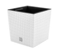 Fioriera vaso da fiori effetto rattan 4 colori molti grandi incl. inserto