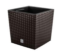 Fioriera vaso da fiori effetto rattan 4 colori molti grandi incl. inserto