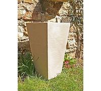 Fioriera - Vaso da Fiori - Modello CAPRI in Plastica - Vari Modelli - rettangolare, Grigio/Blu