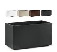 FIORIERA vaso RETTANGOLARE MATHERIA in plastica CON RUOTE 60CM VECA vari colori