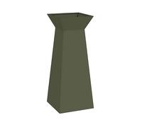 FIORIERA VIDAXL in metallo verde oliva