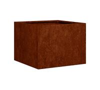 FIORIERA VIDAXL quadrata in acciaio corten 860800