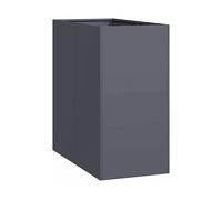 FIORIERA VIDAXL vidaXL 860775 Acciaio Antracite