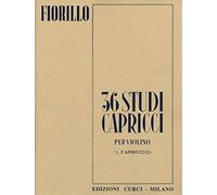 FIORILLO 36 STUDI CAPRICCI PER VIOLINO L.D'AMBROSIO