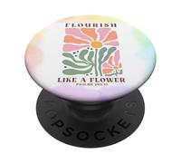fiorire come un fiore cristiani uomini e donne credono in Dio PopSockets PopGrip Adesivo