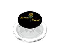Fiorisci dove sei piantato Monarch Caterpillar PopSockets PopGrip per MagSafe