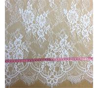 Fioritura Danza Abito Pizzo Tessuto Chantilly Ciglia Nozze Costume Tulle 3M/PC