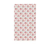 Fioritura di fiori di rosa stampa bandiera decorativa per esterni bandiera dovere esposizione interna cortile stagioni decorazioni per le vacanze