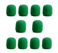 Fiorky 10 Pezzi Cofortura in Schiuma for Microfono for Cuffie, Studio Professionale forabrezza Scudo Protettivo for Microfono in Schiuma for Microfono Spugna for KTV DJ Tappo for Microfono