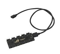 Fiorky 10 RGB Sync HUB Splitter Dule Legro Portatile Utile per scheda madre GIGABYTE AURA Cavo di prolunga ventola RGB