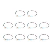 Fiorky 10Pack Corde for violino 4/4 Set completo, Corda for violino Sostituzione professionale for corde for violino E-A-D-G Core Parti for strumenti musicali Accessori for violino alluminio