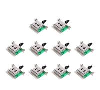 Fiorky 10Pack Selettore pickup a 5 vie Interruttore pickup, Interruttori a levetta for chitarra Interruttori for chitarra elettrica Strumenti a corda Parti di chitarra for chitarra ST SQ