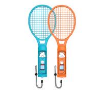 Fiorky 2 PC Racket da tennis for Nntendo for Switch 2 Jy-Con Controller Tennis Racquet Grip Hand Hool Accessori Sports Kit con funzione di stoccaggio delle carte da gioco del cinturino