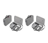 Fiorky 2 Pezzi Custodia da Trasporto for DI Neo Custodia Protettiva Portatile in PU for Accessori DI Neo, for DJ Neo Drone Custodia da Viaggio Impermeabile Ant-Slip for Controller Neo Hub di