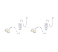 Fiorky 2 pz SATA a 5 V 3 Pin ARGB Mini Adattatore Controller SATA Alimentatore Controller di Sincronizzazione RGB Adattatore for Ventola di Raffreddamento Striscia Luminosa