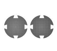 Fiorky 2Pack Ventola Filtro Antipolvere Ventilazione Traspirante Ventola di Raffreddamento Polvere Maglia Ventola in PVC Copertura Antipolvere for PS5 Slim for Play”-“Station 5 Slim