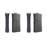 Fiorky 2Set Sostituzione Faceplate ABS custodia rigida console a piastra antidrota con console a base di protezione prova di protezione shock-shock for PlyStation 5 Pro Disc/Console digital