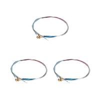 Fiorky 3Pack Corde for violino 4/4 Set completo, Corda for violino Sostituzione professionale for corde for violino E-A-D-G Core Parti for strumenti musicali Accessori for violino alluminio
