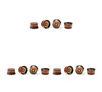 Fiorky 3SET Manopole for tono e volume for chitarra stile foralume 6mm 4 pezzi Manopole di controllo tono volume velocità for forti di chitarre PRS