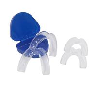 Fiorky 4 Pezzi Protezione for i Denti con Custodia Protettore for la Bocca Anti-digrignamento Trasparente Sport Bocca Guard Stop Bruxismo for Il Serraggio dei Denti di Notte