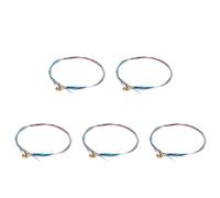 Fiorky 5Pack Corde per violino 4/4 Set completo,Corda per violino Sostituzione professionale per corde per violino E-A-D-G Core forti di strumenti musicali Accessori per violino in alluminio