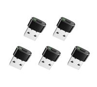 Fiorky 5PCS Mini Mouse Simulatore di Movimento Pulsante ON/Off USB Spostamento Automatico Cursore Shaker Non Rilevabile Mantiene Sveglio for Computer