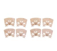 Fiorky 8 Pezzi Ponti for Violino, Ponte for Violino Professionale in Legno di Acero Ponti di Supporto for Corde for Arco for Parti di Strumenti Musicali di Dimensioni 4/4 Parti di Violino