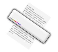 Fiorky A4 Stampante Termica Portatile Senza Inchiostro Stampante Mobile da Viaggio Wireless Compatibile Bluetooth 200 DPI Min Etichettatrice A4 Portatile con Carta da Stampa Viaggio e Studio