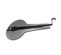 Fiorky Arpa portatile for ebrei dal suono bellissimo Strumento musicale professionale Arpa portatile a mascella cromata Armonica musicale russa (rotonda)