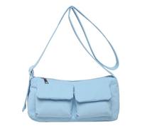 Fiorky Borsa a messaggeri di Crossbody for donne con tasche for spalla hobo (blu)