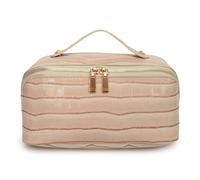 Fiorky Borsa for il trucco Borsa for il trucco da viaggio Borsa for cosmetici impermeabile Borsa for cosmetici portatile Borsa for cosmetici semplice in pelle PU Borsa for cosmetici Borsa