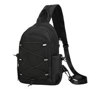 Fiorky Borsa for imbracatura folle, borsa a traversa impermeabile for donne uomini a tracolla casual borse for il torace, mini zaino da campeggio a tracolla a tracolla traspirante for viaggiare