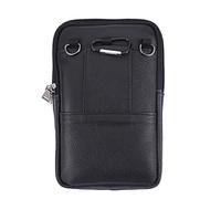 Fiorky Borsa laterale da uomo Borsa a tracolla Sport all'aria aperta Escursionismo Marsupio Borsa a tracolla elegante Borsa a tracolla semplice in pelle impermeabile Marsupio vintage leggero