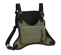 Fiorky Borsa pettorale sportiva for uomo, Zaino sportivo Tracolla regolabile Borsa pettorale streetwear Gilet da viaggio impermeabile Zaino Borsa pettorale da viaggio for corsa,escursionismo