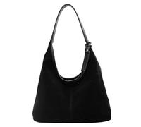 Fiorky Borsa tote da donna in pelle scamosciata, Borsa hobo in pelle scamosciata Borsa a tracolla morbida Borsa tote con chiusura magnetica Borsa di grande capacità Borsa a tracolla Borsa da
