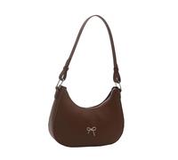 Fiorky Borse a Spalla Piccole a Mezzaluna Borse da Donna Borsa a Tracolla a Mezzaluna Borsa Hobo in Pelle PU Borsa Tote con Fiocco Carina Borsa a Tracolla Alla Moda for Donne Ragazze Borsa