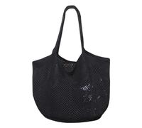 Fiorky Borse all'Uncinetto for Donna Borsa da Spiaggia Estiva Borsa a Tracolla Estetica Borsa a Maglia Lavorata a Maglia di Grande Capacità Borsa for la Spesa a Maglia Borsa Donna Quotidiana