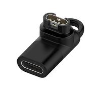 Fiorky Caricabatterie Cavo Adattatore Tipo C/Micro USB/for iOS Accessori di Ricambio for Garmin Forerunner 265 265S 965 2023