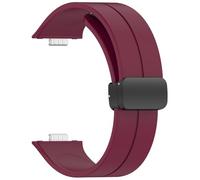 Fiorky Cinturino in Silicone Donna Uomo Orologio Bracciale Cinturino Resistente al Sudore Fibbia Magnetica Pieghevole Bracciale Sportivo Cinturino Regolabile Comodo for Hua-wei Watch Fit 3