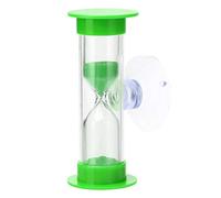 Fiorky Clessidre da 2 minuti Timer for spazzolare i denti dei bambini con decorazione domestica a ventosa