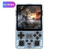 Fiorky Console di gioco portatili for bambini e adulti Schermo IPS da 4 pollici Console for videogiochi retrò WIFI integrato 5000mAh Batteria da 8+ore for giocatori di gioco Ragazzi Ragazze