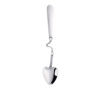Fiorky Cucchiaio a Cuore in Acciaio Inossidabile Cucchiaio da Dessert Amore Cucchiaino da caffè Multiuso Cucchiaio ergonomico a Forma di Cuore con Manico Antiscivolo for Snack Succhi di Caff