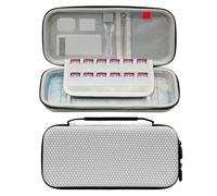 Fiorky Custodia da trasporto di viaggio shock shock borse shell guscio for interruttore 2 console e accessori for viaggi portatili