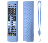 Fiorky Custodia for telecomando in silicone for telecomando LG TV AKB75095307 AKB76040302 con cordino Custodia in silicone protettiva Custodia protettiva for controller Pelle Antiscivolo