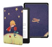 Fiorky Custodia in pelle PU Custodia in pelle con funzione di spegnimento e riattivazione automatica Custodia morbida colorata for Kindle Paperwhite 12a generazione 2024 7 pollici for Kindle