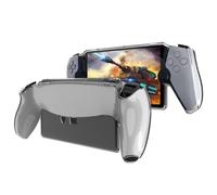 Fiorky Custodia Protettiva Compatibile con Pystation Portal, Custodia Protettiva in TPU Antigoccia Trasparente for Macchina da Gioco Grip Shll Custodia AntiGraffio Anti-Impronta