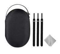 Fiorky Custodia Rigida da Trasporto Custodia Protettiva da Viaggio Imformeabile EVA/PU Pelle+PVC Custodia Antiurto Portatile Anti-graffio Anti-Goccia Accessori for Aple Vision Pro Custodia